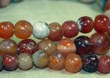 Strand of Hand-Carved Beads from the Lou Zeldis Collection