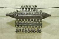 Antqiue Silver Indian Capsule Pendant