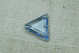 Top-Drill Transparent Blue Triangle