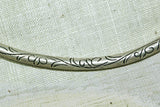 Antique Thai Silver Neck Cuff from the Hill Tribe