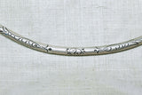 Antique Thai Silver Neck Cuff from the Hill Tribe
