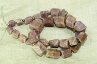 Chunky Pink Corundum Cubes