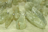 Smooth Chunky Aquamarine Beads