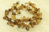 Brown Crackle Quartz Beads