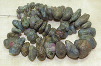 Ruby with Zoisite Nuggets