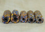 Set of Funky Mille Fiore Beads