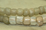 Strand of Venetian Gooseberry Glass Beads
