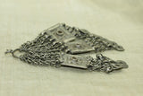 Set of 3 Antique Silver Afghan Pendants