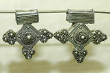 Coin Silver Berber Cross