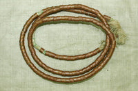Strand of Old Ethiopian Copper Tube Beads