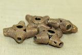Brass/Bronze Cross Bead from Ghana