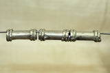 Vintage Silver Tube Bead from India