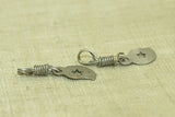 coin silver Dangle from India