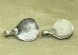 Pair of Antique India Coin Silver Pendant