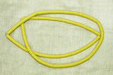 Bright Yellow 6mm Plastic Disk Beads