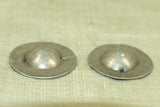 Antique Silver Domed Clothing Embellishment