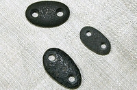 Smooth Lake Stones, 2 hole small