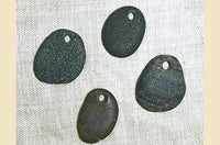 Smooth Lake Stones, Small Pendant