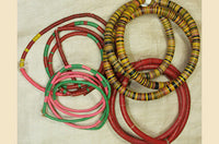 Set of Vinyl Beads, 3mm, 4mm, 6mm, 8mm