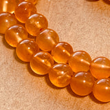 Bright  Goldfish Carnelian 4.5mm Rounds
