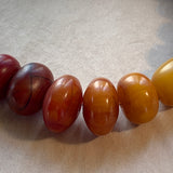 Large German Resin Amber Mixed Strand