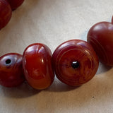 Large German Resin Amber Mixed Strand