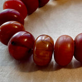 Large German Resin Amber Mixed Strand