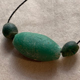 Ancient Roman Glass Beads, 3 Beads