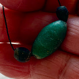 Ancient Roman Glass Beads, 3 Beads