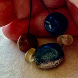 Ancient Bactrian Agate & Quartz Strand