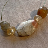 Ancient Djenne Agate & Quartz Strand