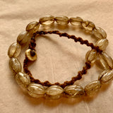 Quartz Crystal Carved Beads, Nepal