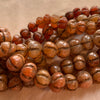 Carved Carnelian Bead Necklace, Nepal