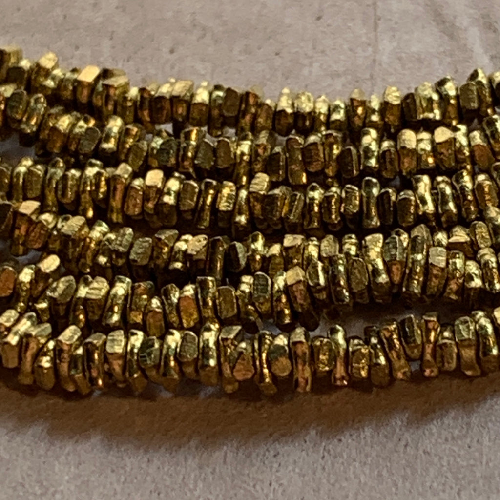 Thai Silver with Gold Vermeil Beads