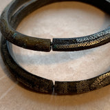 Pair of Old Wooden Bracelets, Mauritania