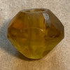 Antique Greasy Amber Vaseline Beads