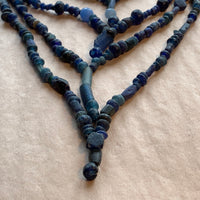 Ancient Roman Cobalt Glass Beads
