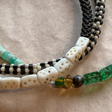 Old Mixed Czech Glass Flower Beads, 4 & 5 Petals, and More!