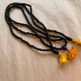 Black Wooden Mala, India