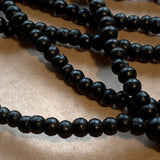 Black Wooden Mala, India