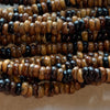 Strand of Small "Coffee" Beads, West Africa