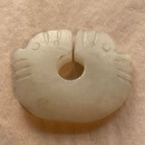 White Jade Carved Pendant