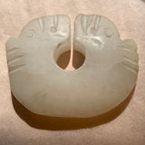White Jade Carved Pendant