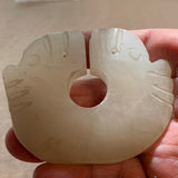 White Jade Carved Pendant
