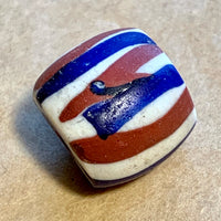 Antique Red, White & Blue Trade Beads