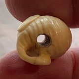 Antique Carved Elephant Ojime Bead, Japan