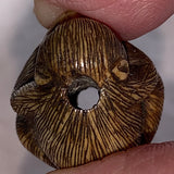 Antique Carved Monkey Ojime Bead, Japan