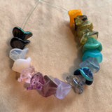 12mm Czech Pressed Glass Flowers, 1980's