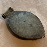 Vintage Coin Silver with Red Glass & Turquoise Pendant, Nepal