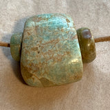 Ancient Amazonite Stone Beads